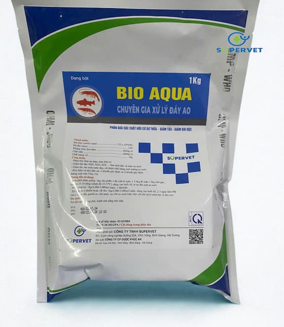 Men vi sinh Bio Aqua chuyên xử lý đáy ao