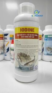 iodine me vi sinh xử lý đáy ao, nước ao hồ