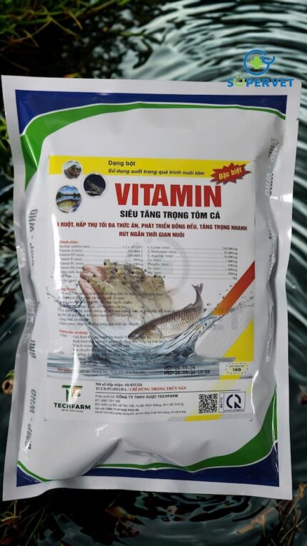 Vitamin Siêu tăng trọng tôm cá