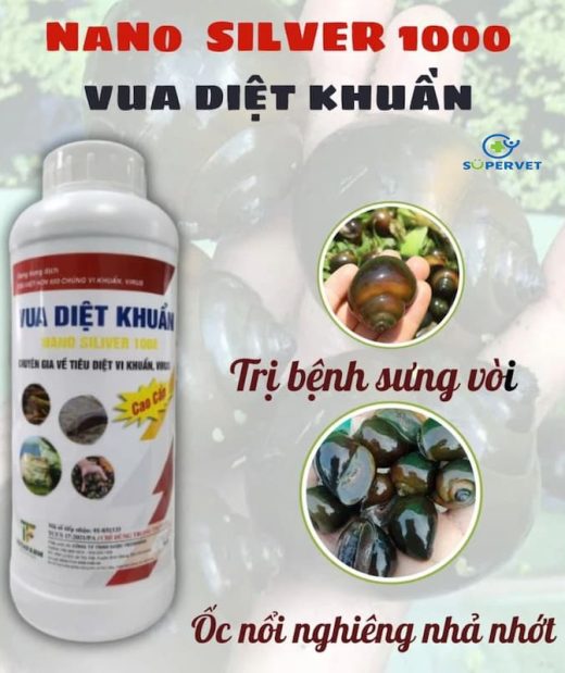 vua diệt khuẩn nano siliver 1000